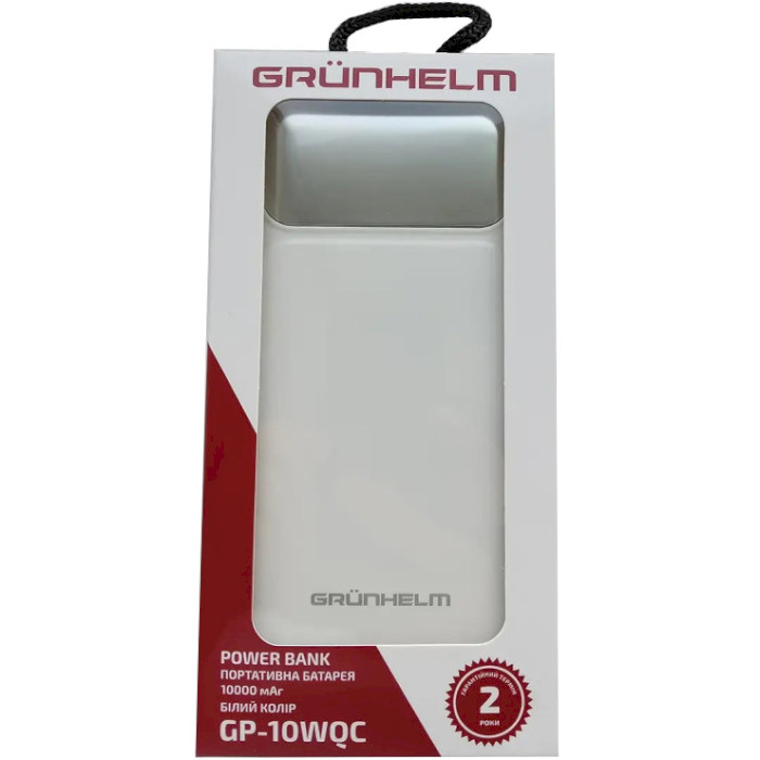 Повербанк GRUNHELM GP-10WQC 10000mAh