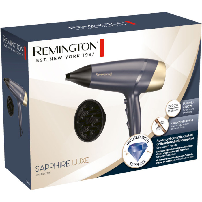 Фен REMINGTON D5805 Sapphire Luxe (45789560100)