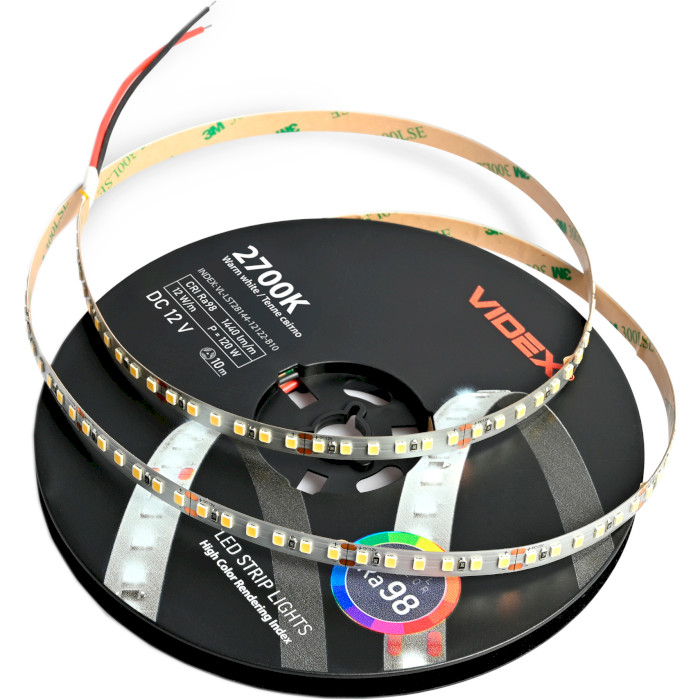 Світлодіодна стрічка VIDEX LED Strip Lights 2700K White 10м