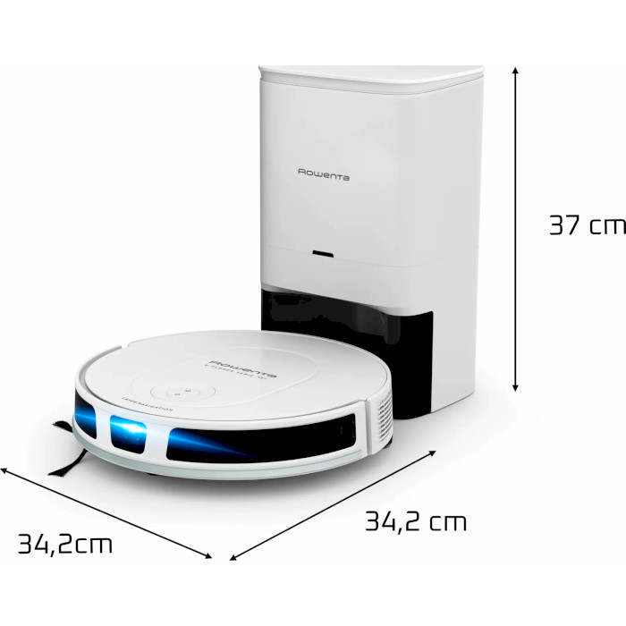 Робот-пилосос ROWENTA X-Plorer Serie 70+ Animal & Allergy Model RR8497WH