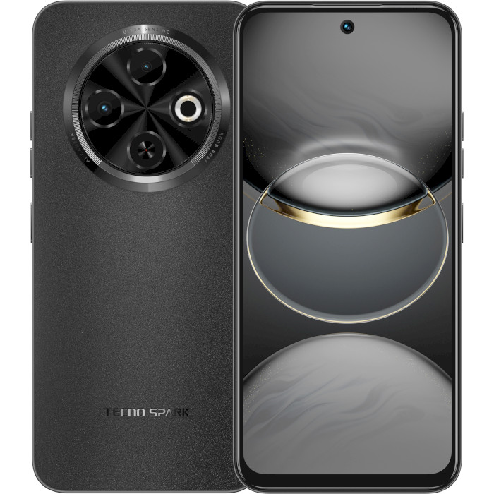 Смартфон TECNO Spark 30C (KL5n) 4/128GB Orbit Black