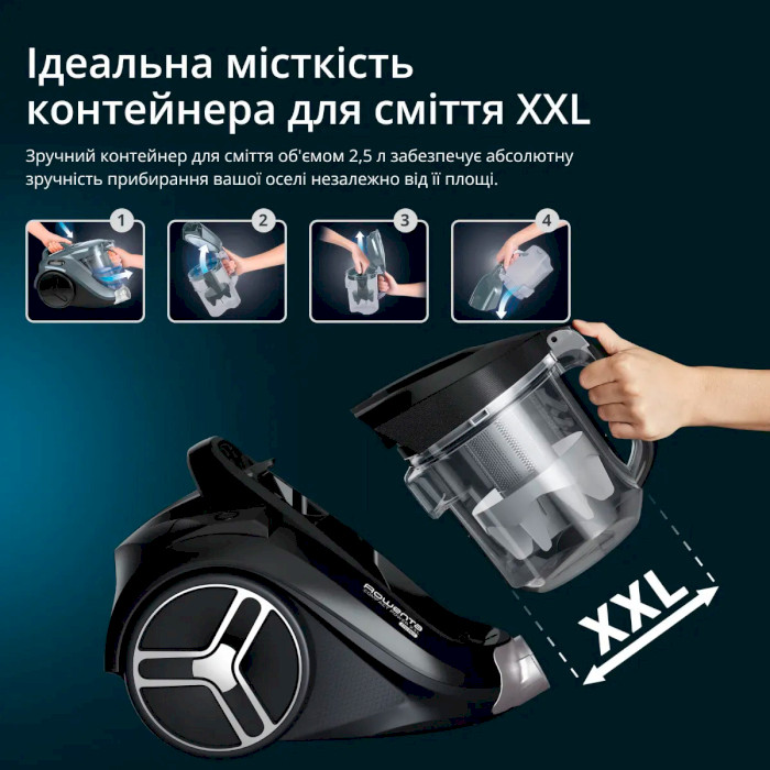 Пилосос господарський ROWENTA Compact Power XXL Animal Kit RO4B50EA