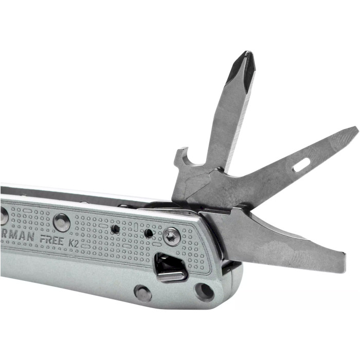 Мультитул LEATHERMAN Free K2x Silver (832654)