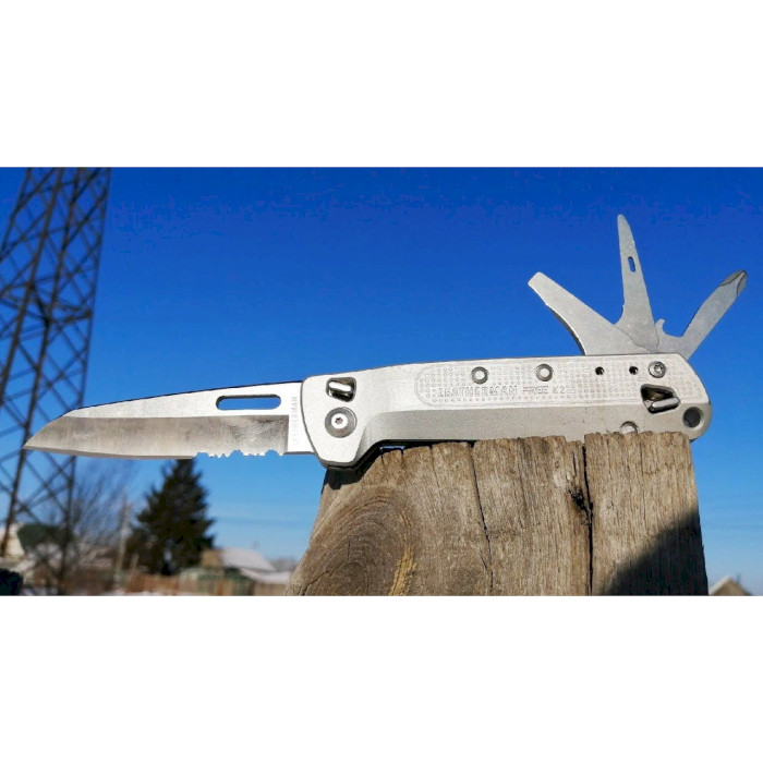 Мультитул LEATHERMAN Free K2x Silver (832654)