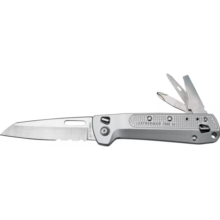 Мультитул LEATHERMAN Free K2x Silver (832654)