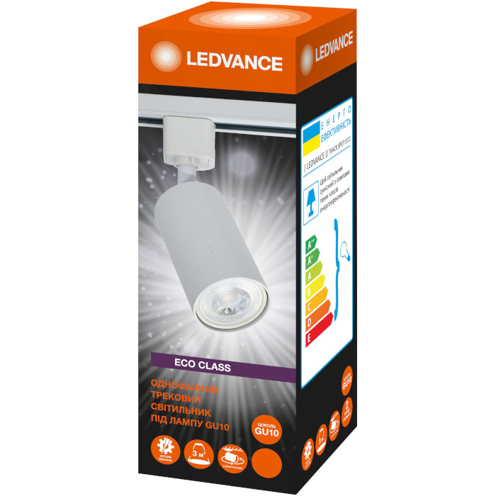 Светильник трековый LEDVANCE ECO GU10 White (4099854269622)