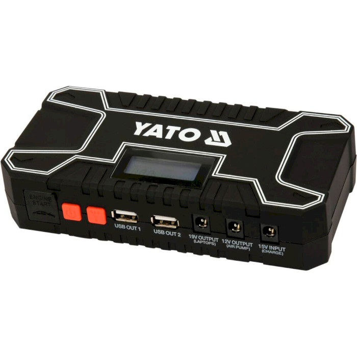 Портативное пускозарядное устройство YATO YT-83082 12000mAh