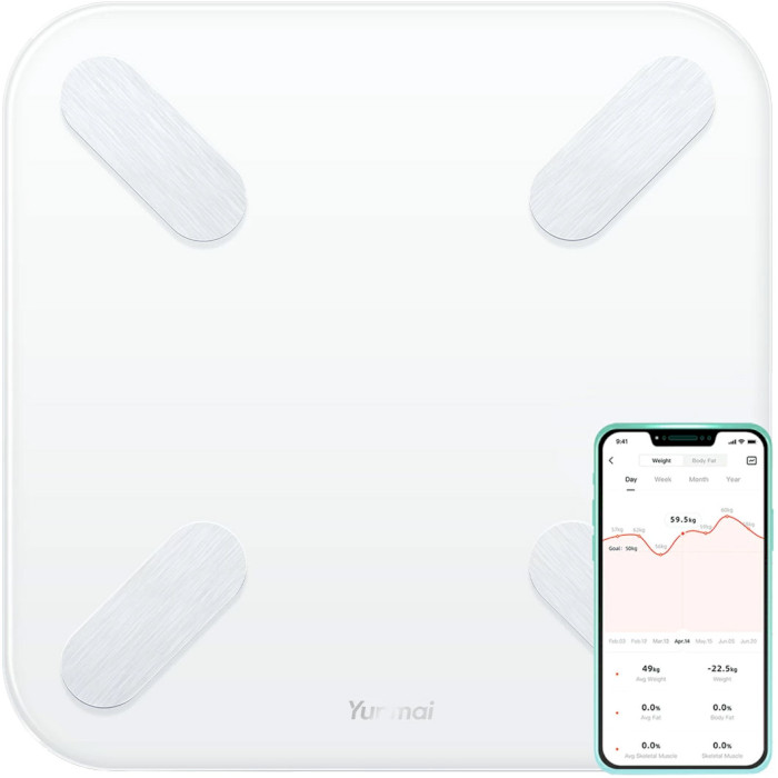 Умные весы XIAOMI YUNMAI X Smart Scale (YMBS-M268)