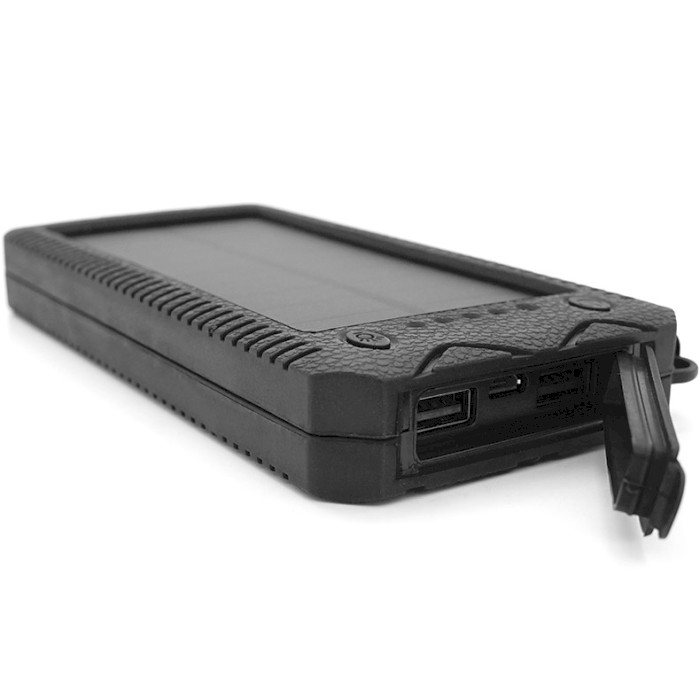 Повербанк с солнечной батареей VOLTRONIC YT-38202 20000mAh Black