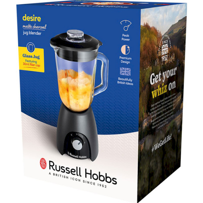 Блендер RUSSELL HOBBS Matte Charcoal Jug (25190026001)