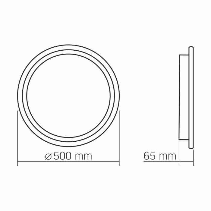 Светильник VIDEX Decora VL-CLD-994-BZ 56W 2700-6000K