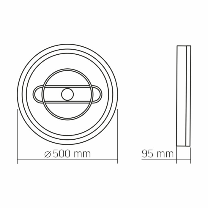 Светильник VIDEX Decora VL-CLD-996-CF 52W 2700-6000K