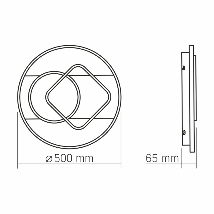 Светильник VIDEX Decora VL-CLD-999-TT 50W 2700-6000K