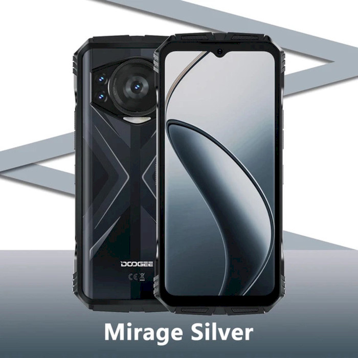 Смартфон DOOGEE S118 8/512GB Mirage Silver (6923740207031)