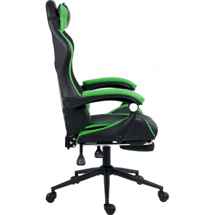 Крісло геймерське GT RACER X-2323 Black/Green