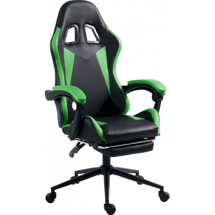 Крісло геймерське GT RACER X-2323 Black/Green