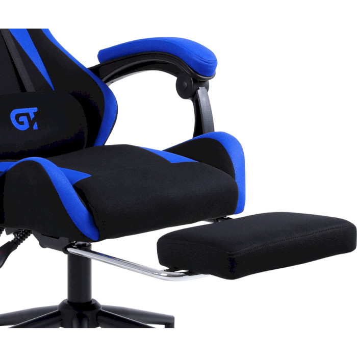 Кресло геймерское GT RACER X-2324 Fabric Black/Blue