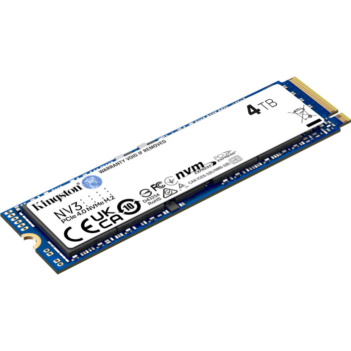 SSD диск KINGSTON NV3 4TB M.2 NVMe (SNV3S/4000G)