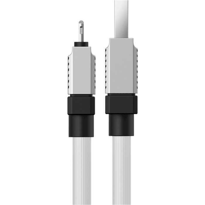 Кабель BASEUS CoolPlay Series Fast Charging Cable USB to iP 2.4A 2м White (CAKW000502)