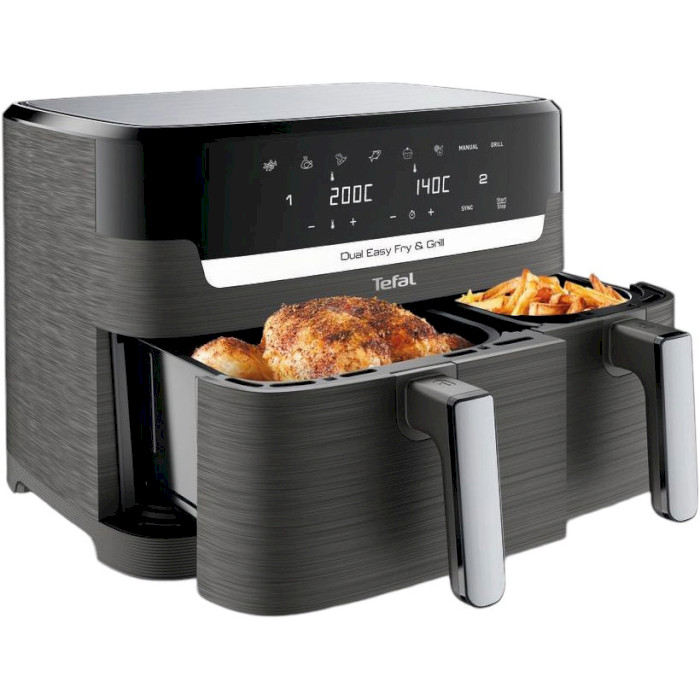 Мультипіч TEFAL Dual Easy Fry&Grill Air Fryer (EY905B10)