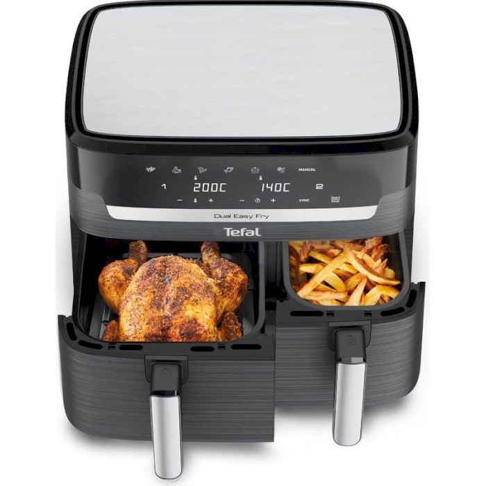 Мультипіч TEFAL Dual Easy Fry&Grill Air Fryer (EY905B10)