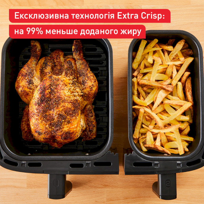 Мультипіч TEFAL Dual Easy Fry&Grill Air Fryer (EY905B10)