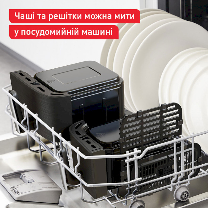 Мультипіч TEFAL Dual Easy Fry&Grill Air Fryer (EY905B10)