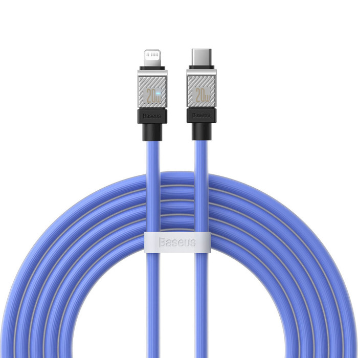 Кабель BASEUS CoolPlay Series Fast Charging Cable Type-C to iP 20W 2м Blue (CAKW000103)