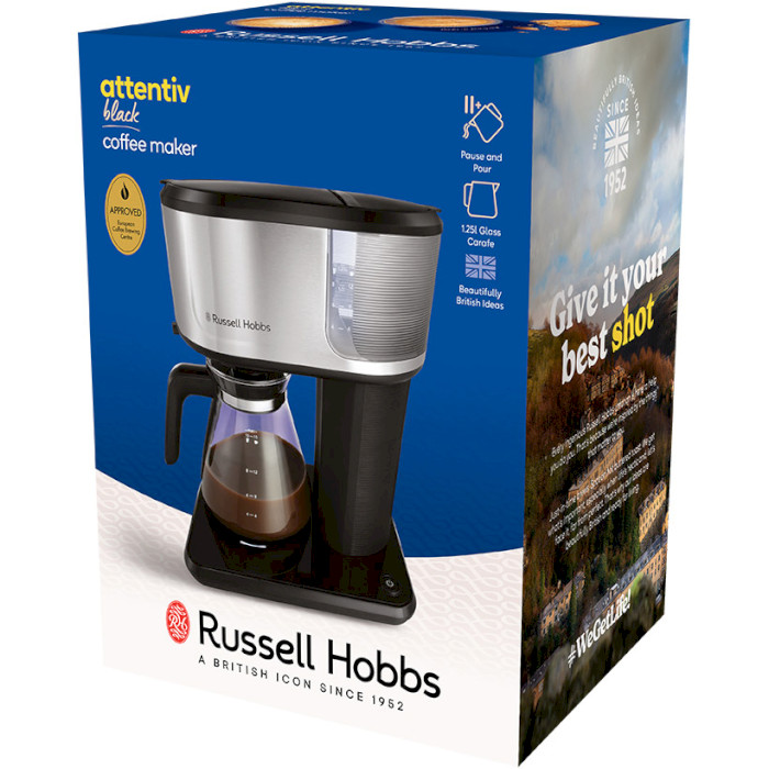 Капельная кофеварка RUSSELL HOBBS Attentiv Coffee Maker