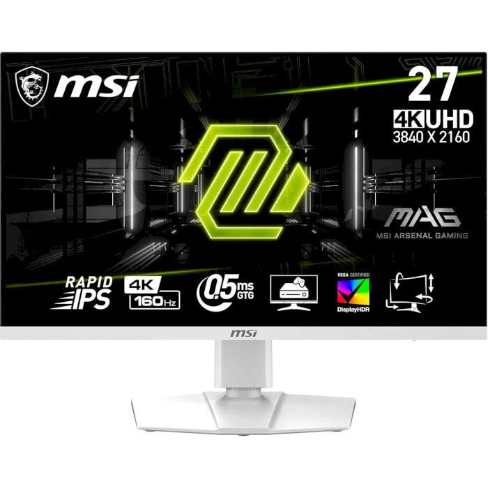 Монітор MSI MAG 274URFW White