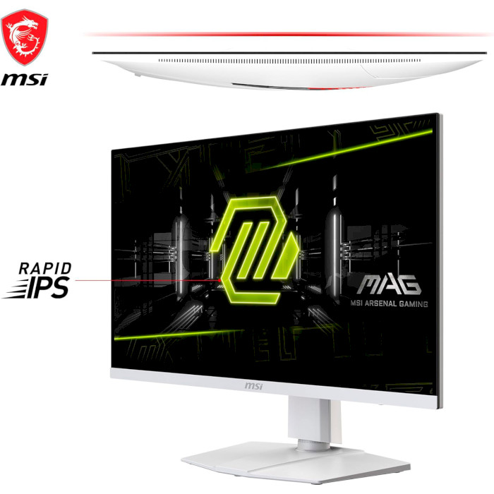 Монітор MSI MAG 274URFW White