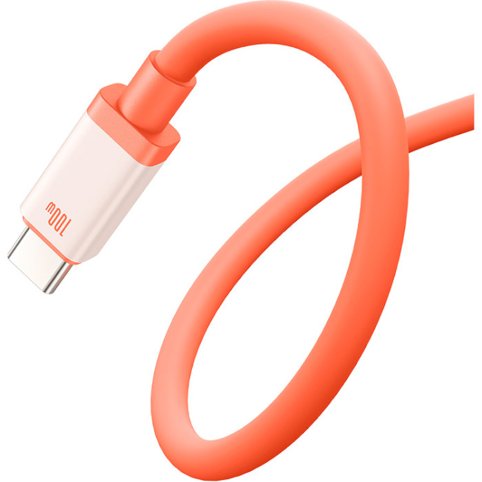 Кабель BASEUS 0°C Series Fast Charging Data Cable USB to Type-C 100W 1м Canyon Coral (P10368801731-00)