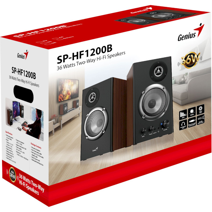 Акустическая система GENIUS SP-HF1200B (31730049400)