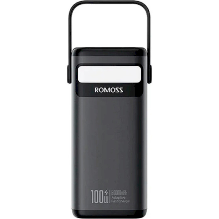 Повербанк ROMOSS PMT60 60000mAh Black (PMT60-1D2-2133H)