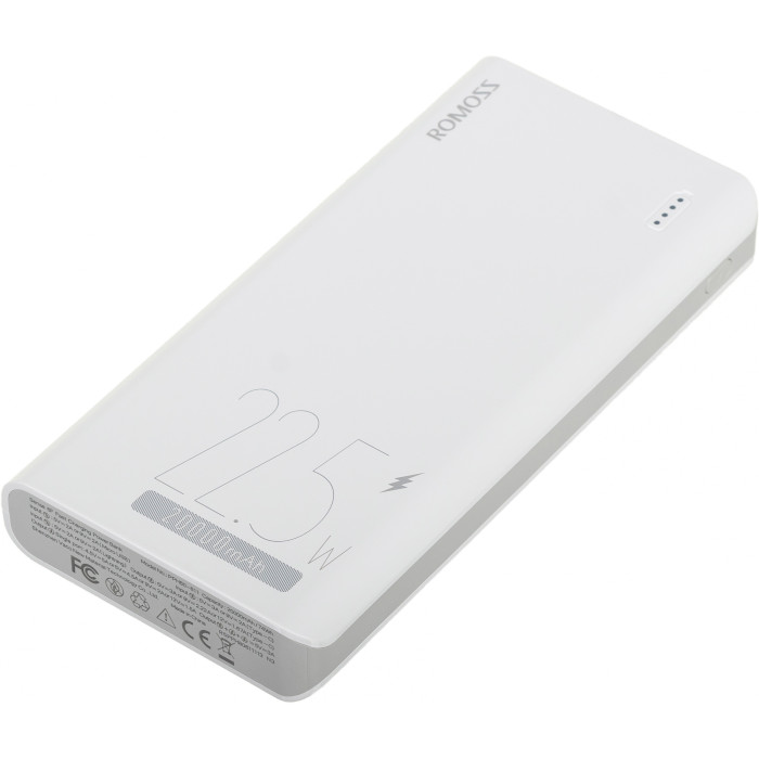 Повербанк ROMOSS Sense 6F 20000mAh White (PPH80-611-1133H)