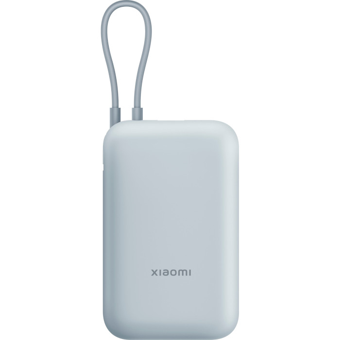 Повербанк XIAOMI Pocket Power Bank with Built-in Type-C Cable 10000mAh Ice Blue (BHR9073GL)