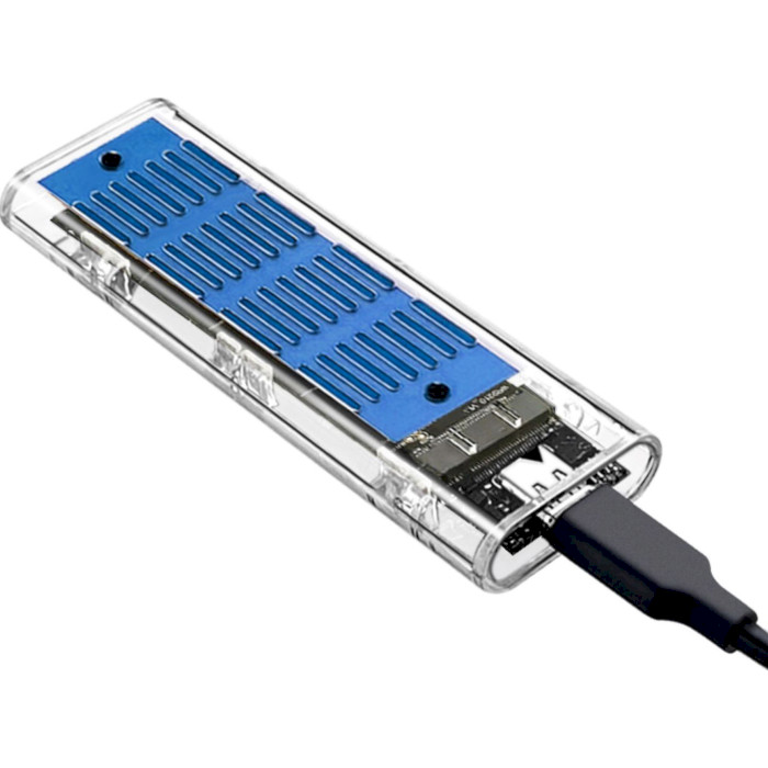 Карман внешний DYNAMODE DM-CAD-SSD09 NVMe/SATA M.2 SSD to USB 3.2