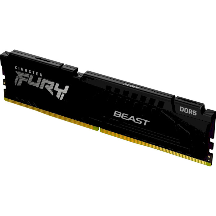 Модуль пам'яті KINGSTON FURY Beast EXPO Black DDR5 6000MHz 8GB (KF560C30BBE-8)