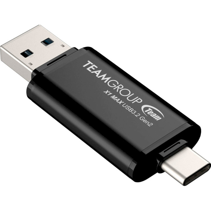 Флешка TEAM X1 Max USB/USB-C3.2 128GB (TX1MAX3128GB01)