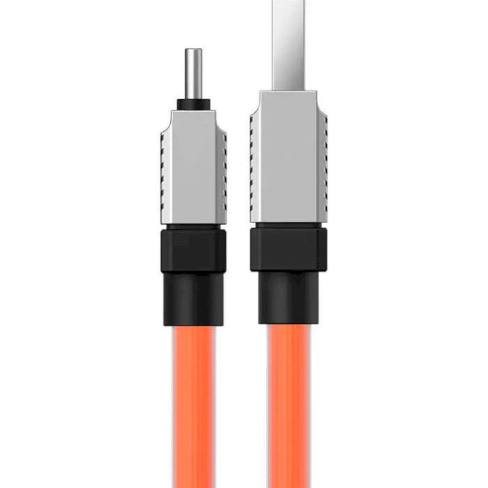 Кабель BASEUS CoolPlay Series Fast Charging Cable USB to Type-C 100W 2м Orange (CAKW000707)