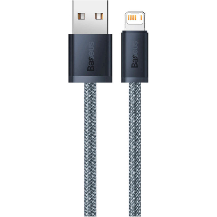 Кабель BASEUS Dynamic Series Fast Charging Data Cable USB to iP 2.4A 2м Slate Gray (CALD000516)