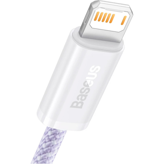 Кабель BASEUS Dynamic 2 Series Fast Charging Data Cable USB to iP 2.4A 1м Purple (CALD040005)