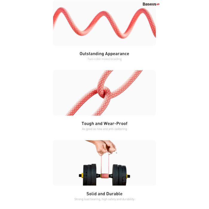 Кабель BASEUS Dynamic 2 Series Fast Charging Data Cable Type-C to iP 20W 1м Purple (CALD040205)