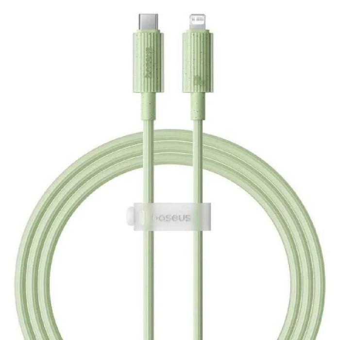 Кабель BASEUS Habitat Series Fast Charging Cable Type-C to iP 20W 1м Natural Green (P10360201631-00)