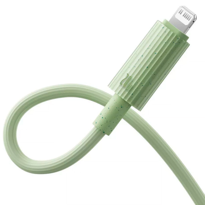 Кабель BASEUS Habitat Series Fast Charging Cable Type-C to iP 20W 1м Natural Green (P10360201631-00)