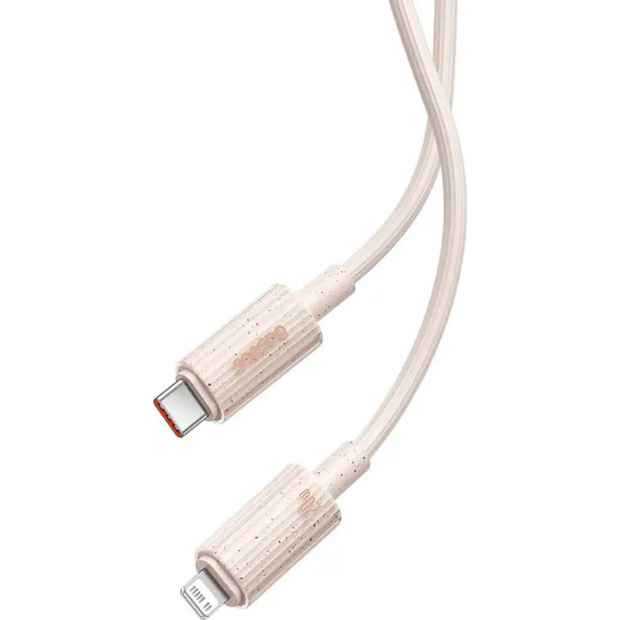 Кабель BASEUS Habitat Series Fast Charging Cable Type-C to iP 20W 2м Wheat Pink (P10360201421-01)