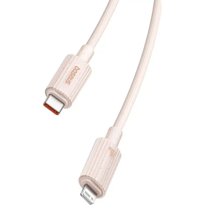 Кабель BASEUS Habitat Series Fast Charging Cable Type-C to iP 20W 2м Wheat Pink (P10360201421-01)