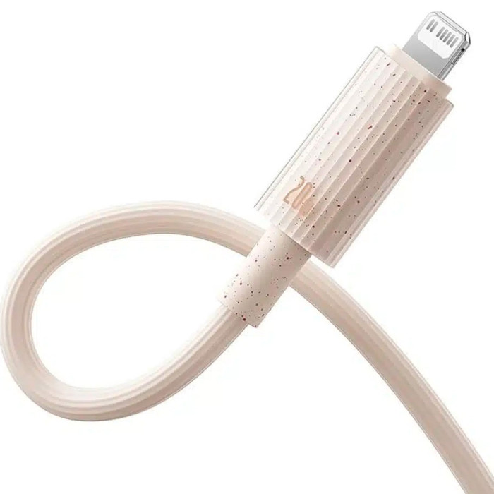 Кабель BASEUS Habitat Series Fast Charging Cable Type-C to iP 20W 2м Wheat Pink (P10360201421-01)