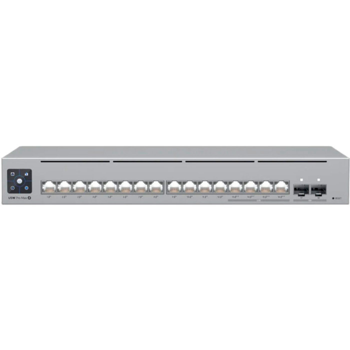 Комутатор UBIQUITI UniFi Switch Pro Max 16 PoE (USW-PRO-MAX-16-POE)