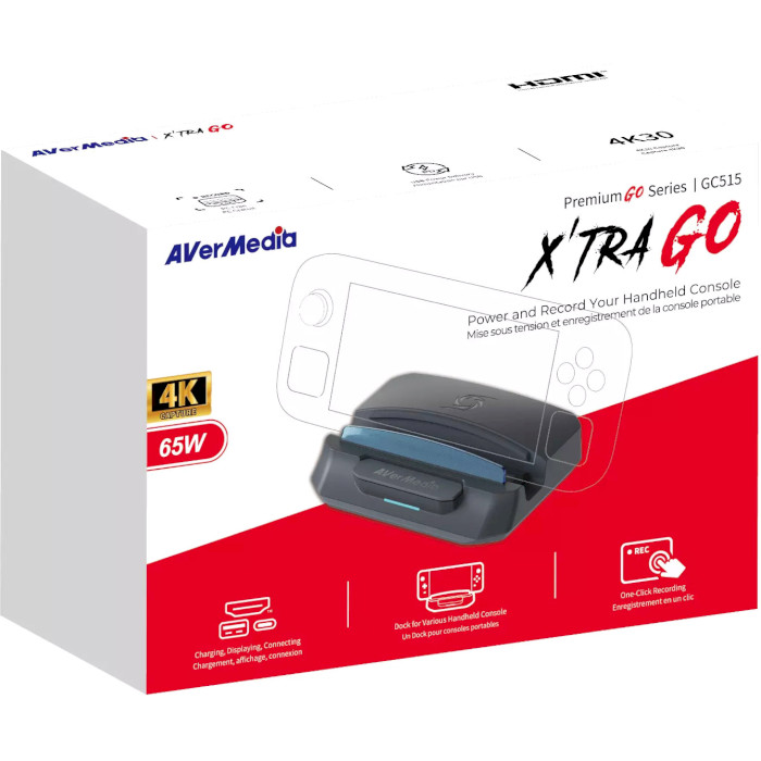 Пристрій відеозахвату AVERMEDIA X’tra Go GC515 Black